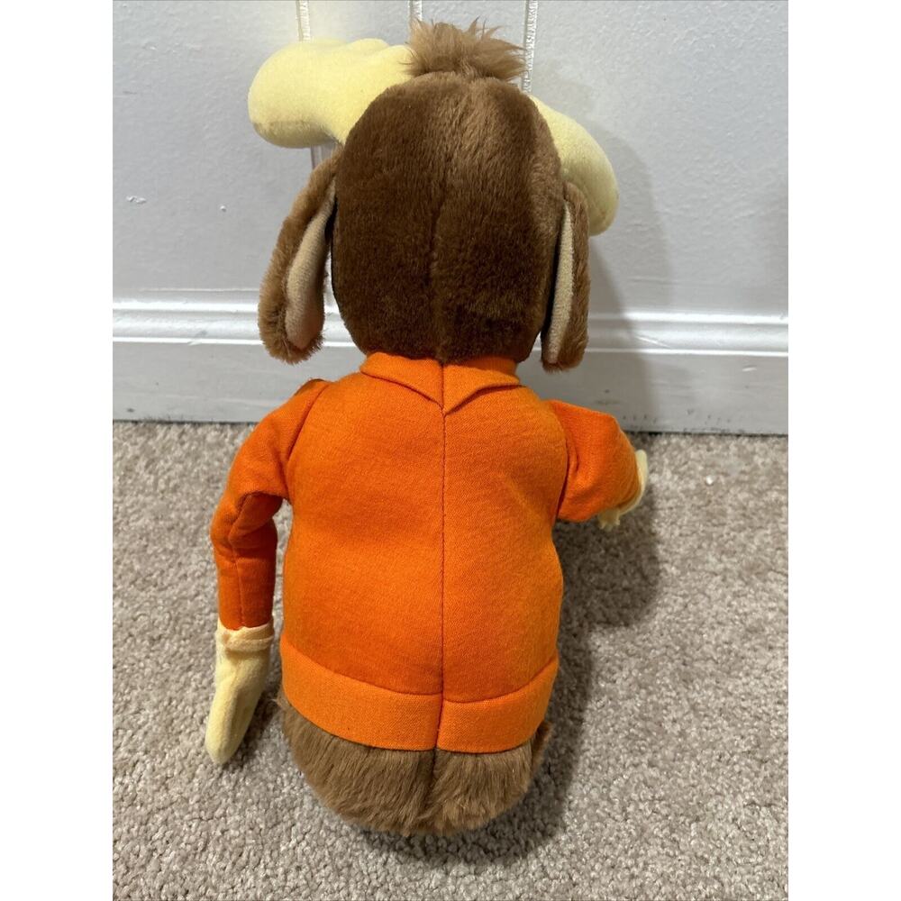 Vintage 1982 Bullwinkle Plush Toy Wallace Berrie W/ Tag Made In Korea - Picture 4 of 8